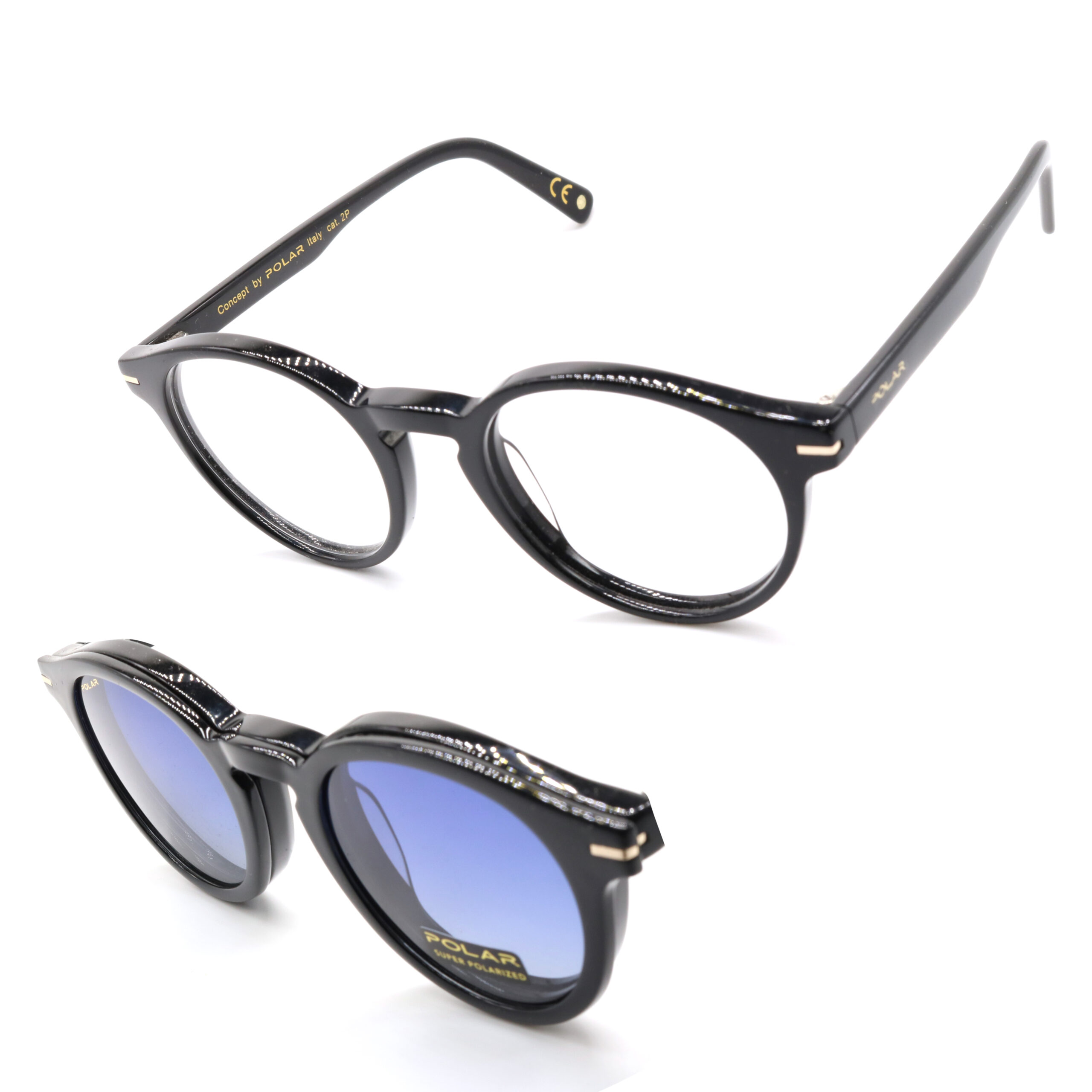 Polar Eyewear GOLD C 11 77 CLIP-ON