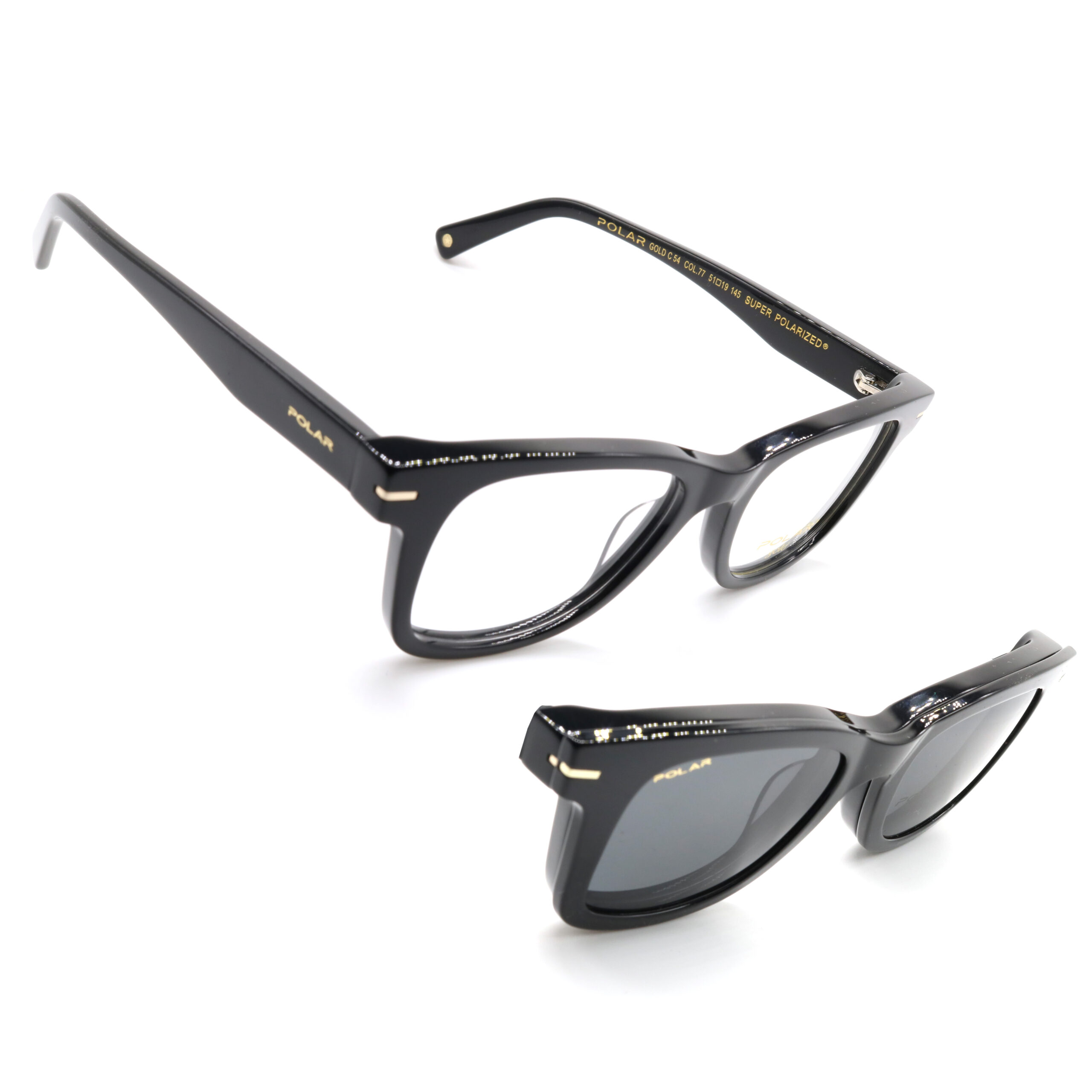 Polar Eyewear GOLD C 54 CLIP-ON 77 - Image 3