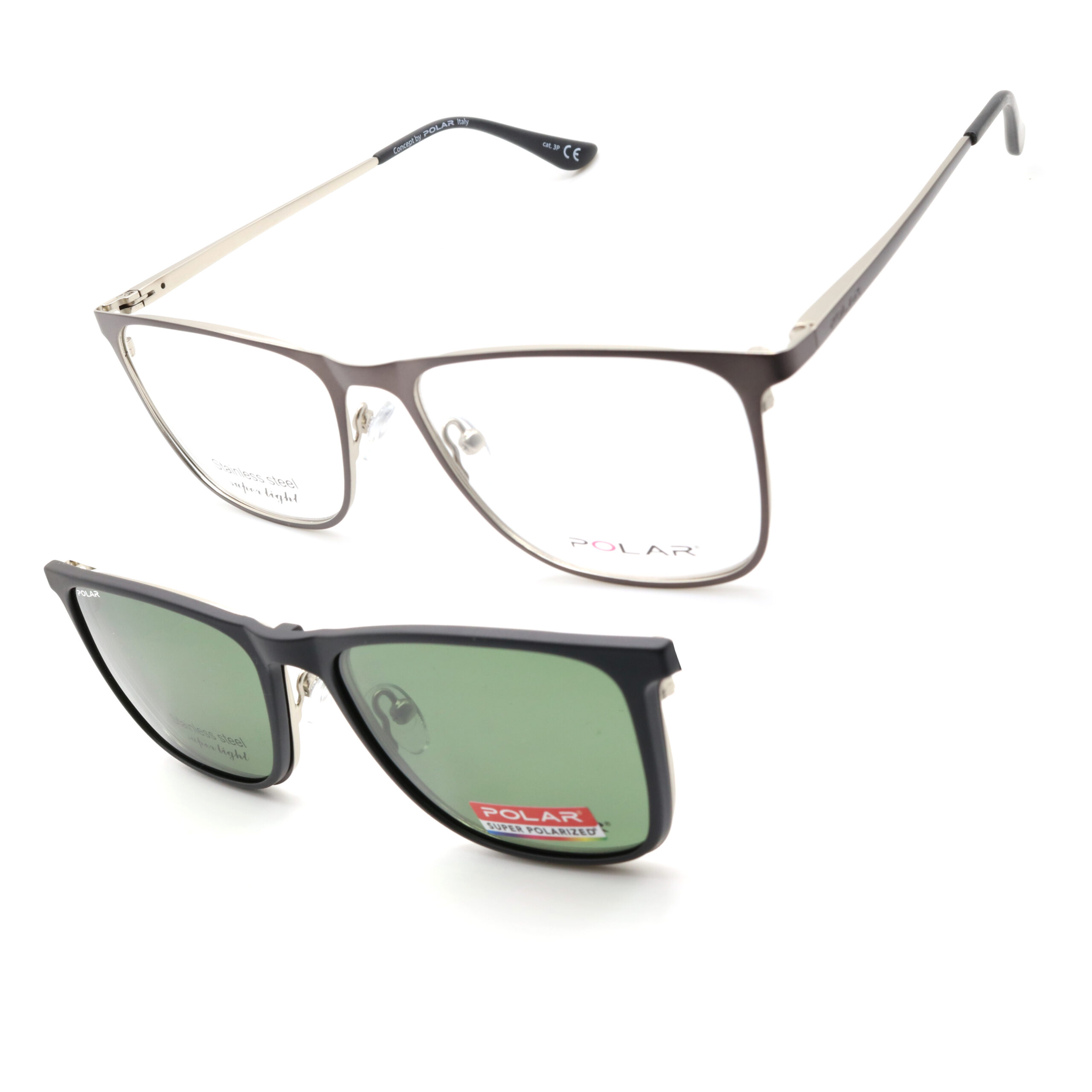 Polar Eyewear Model 515 CLIP-ON col. 48