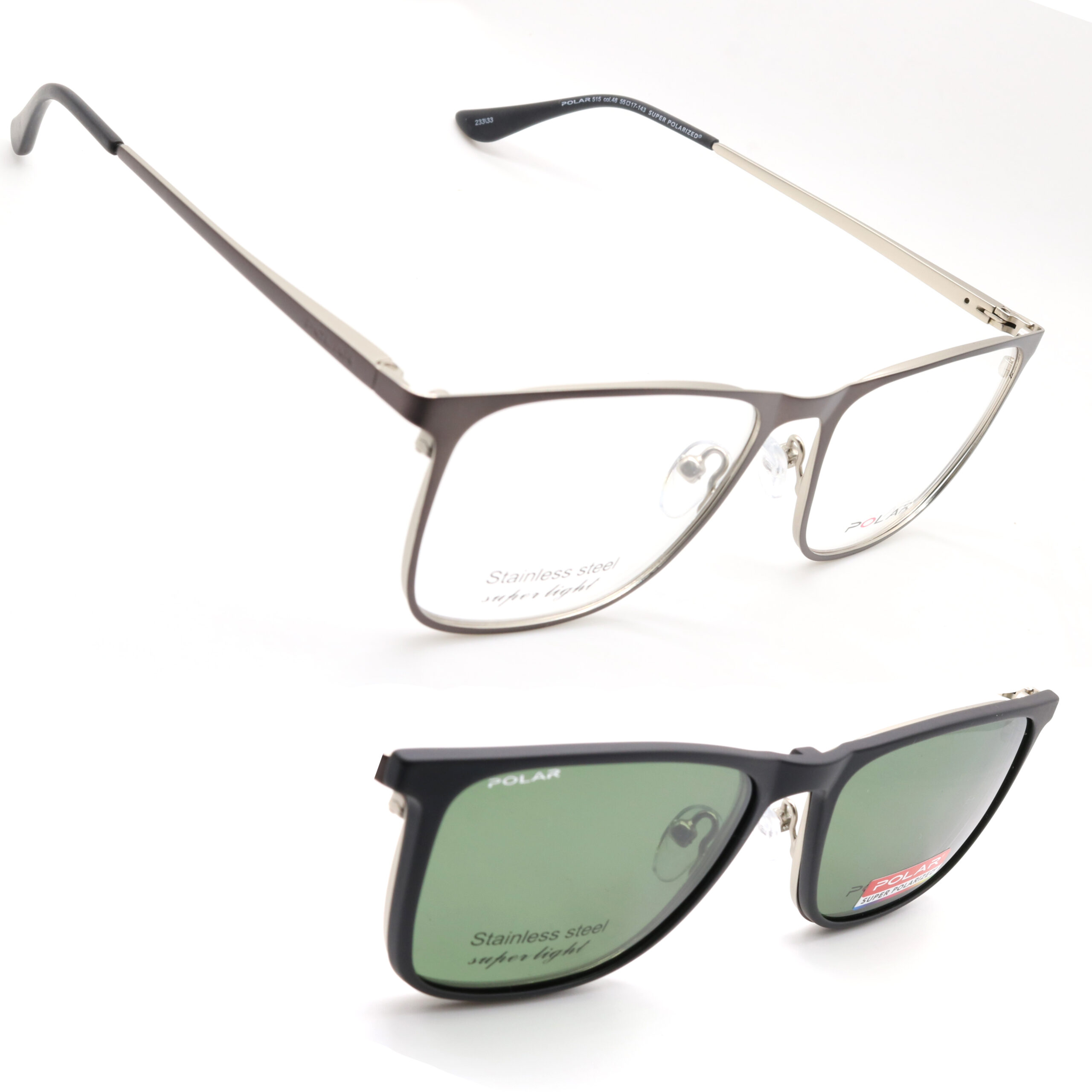 Polar Eyewear Model 515 CLIP-ON col. 48 - Image 3