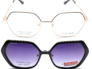Alternative view of Polar Eyewear Model 519 CLIP-ON col. 78