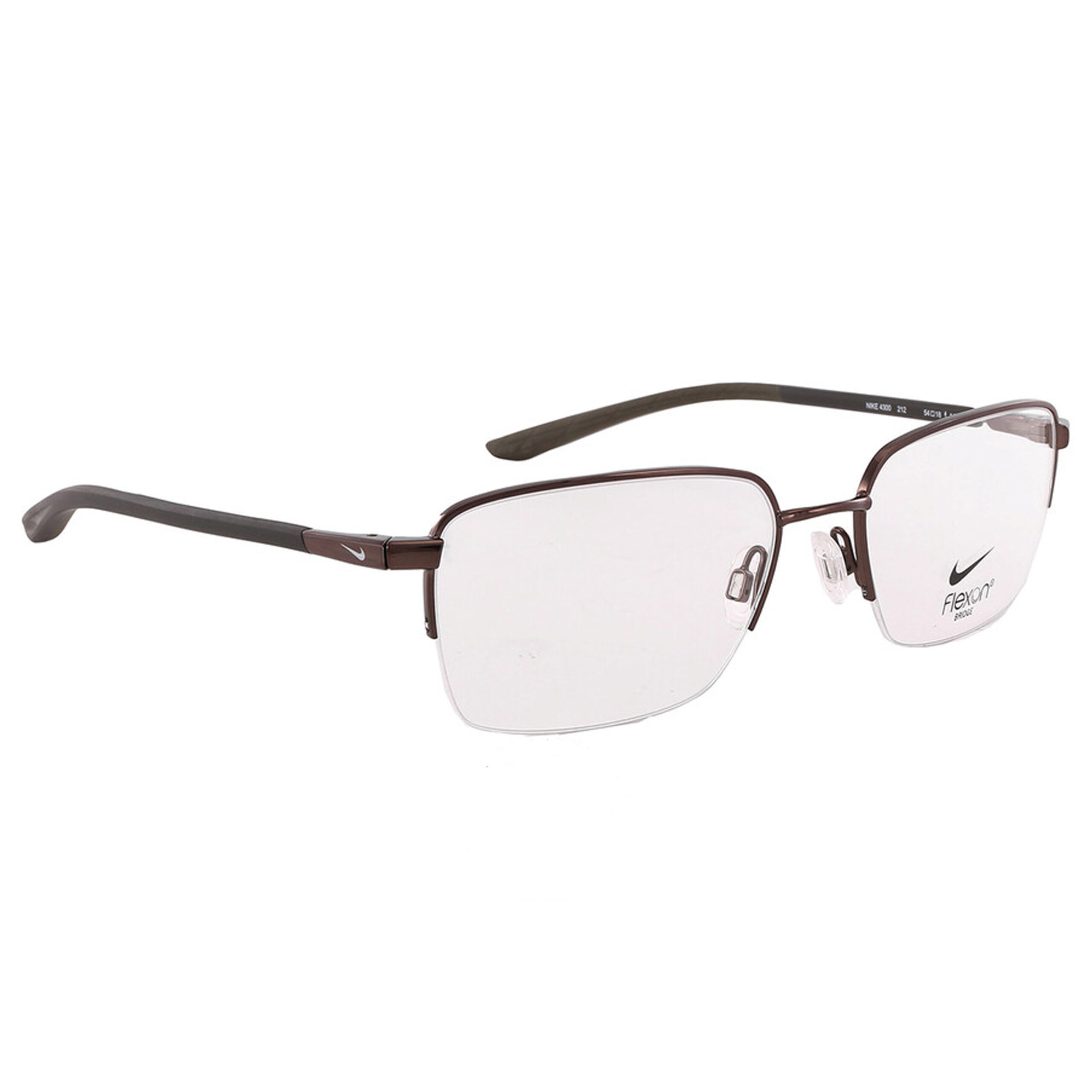 NIKE EYEWEAR NIKE4300 212 WALNUT/MEDIUM OLIVE 54.18 - Image 4