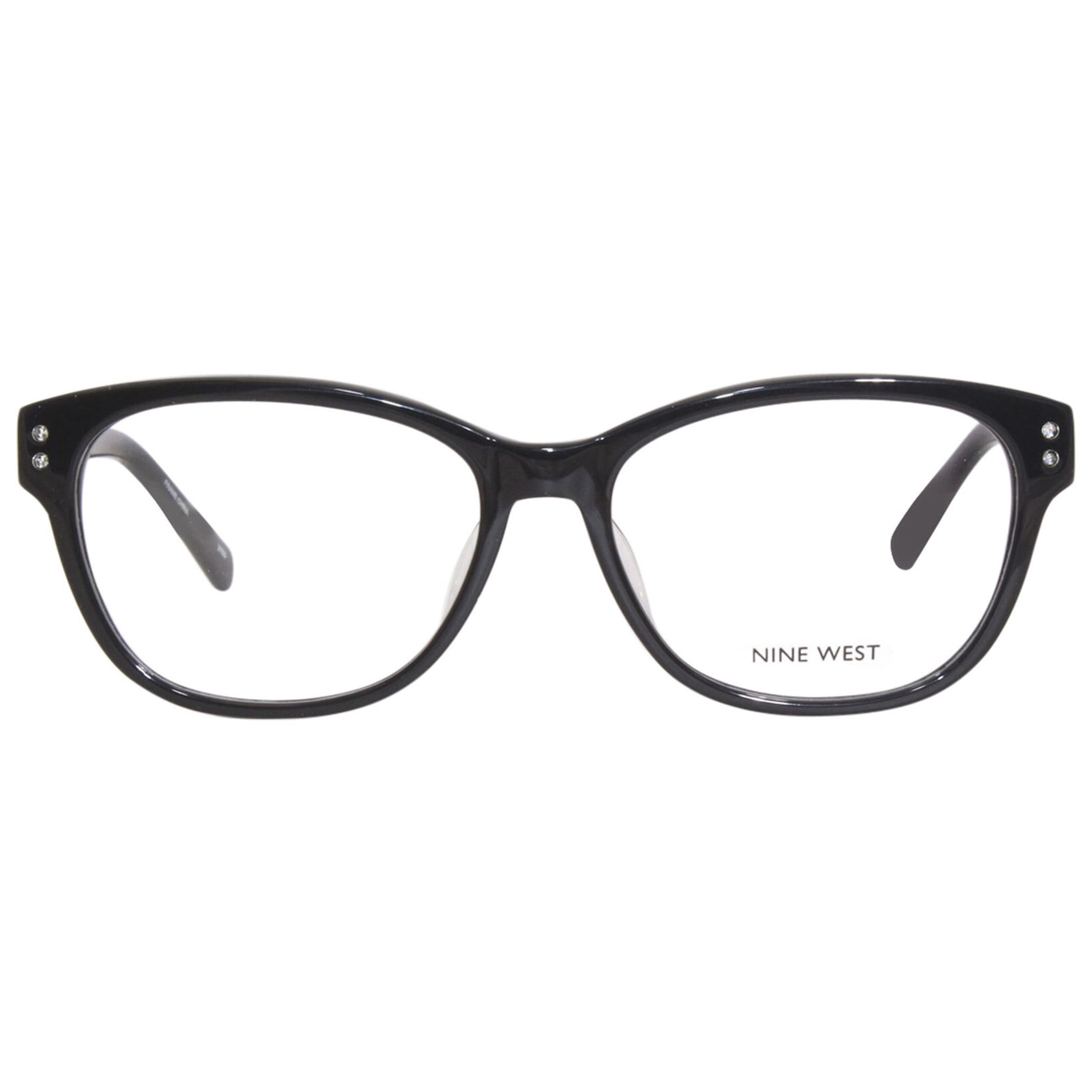 Nine West Eyeglasses NW5192X 001 55X16X0 BLACK / Clear demo lens - Image 2