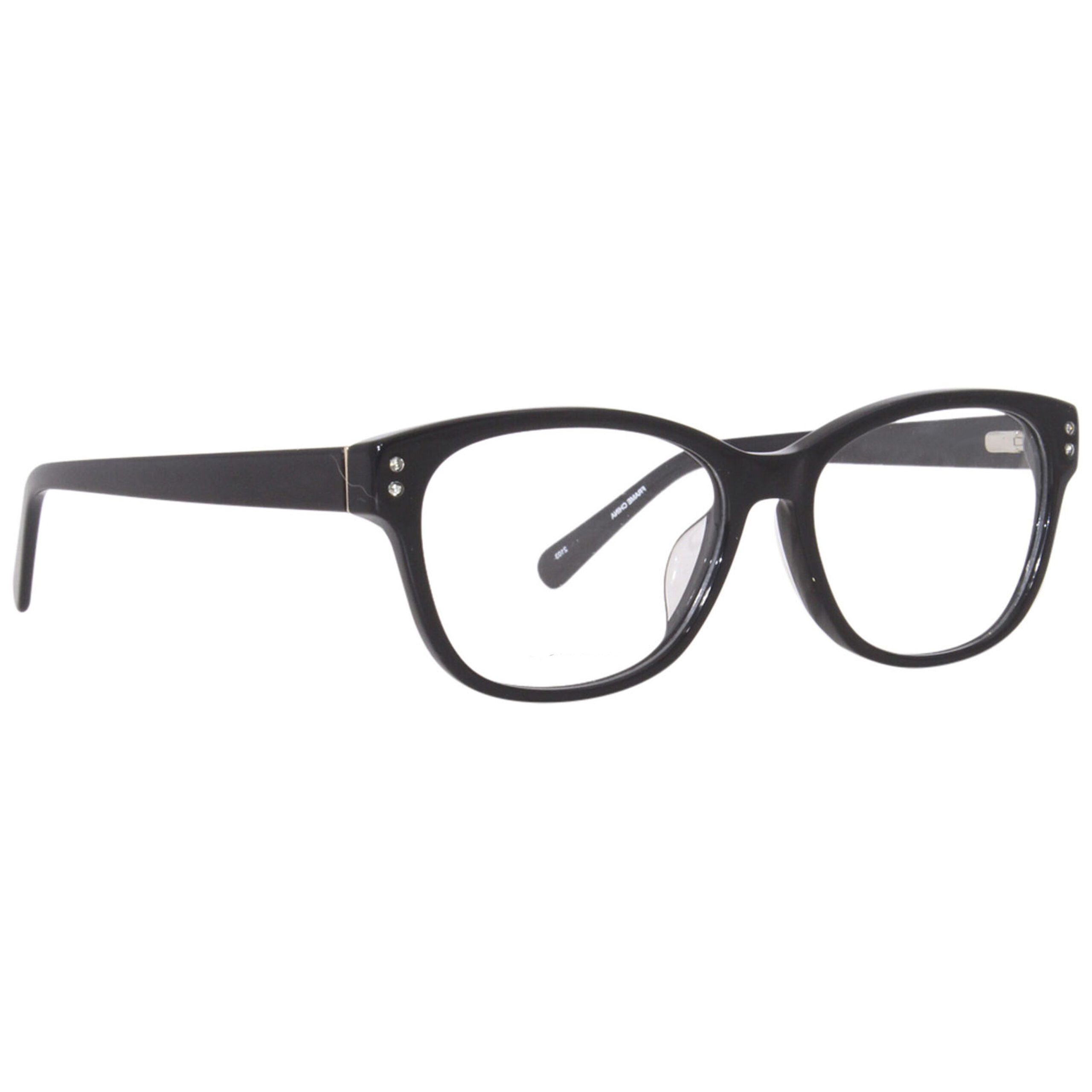 Nine West Eyeglasses NW5192X 001 55X16X0 BLACK / Clear demo lens - Image 4