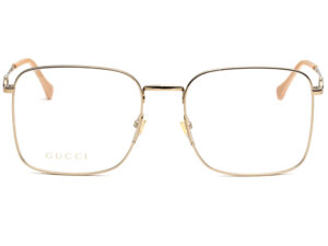 Alternative view of GUCCI EYEWEAR GG0951O 001 57 GOLD  TRANSPARENT